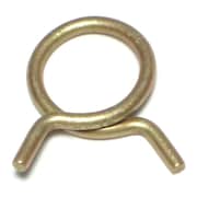 MIDWEST FASTENER 7/8" OD Zinc Plated Steel Hose Clamps 10PK 70214